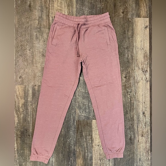 Women’s Comfort Sonoma Good For Life Stretch Jersey Joggers, Small, Pink Mauve - Picture 7 of 8